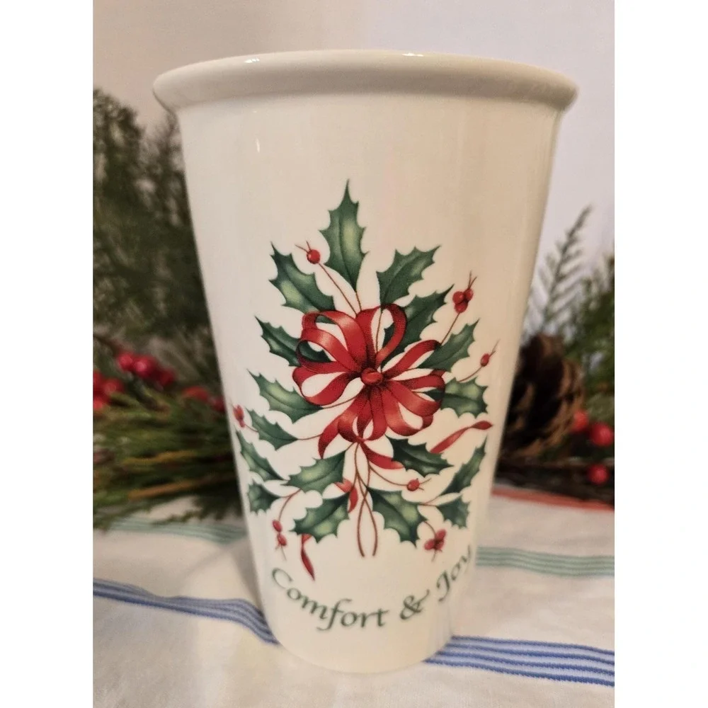 Vintage‎ Lenox America by Design Holiday Comfort & Joy Tumbler